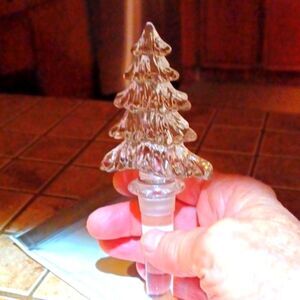 Crystal  Christmas Tree Bottle‎ Wine Stopper